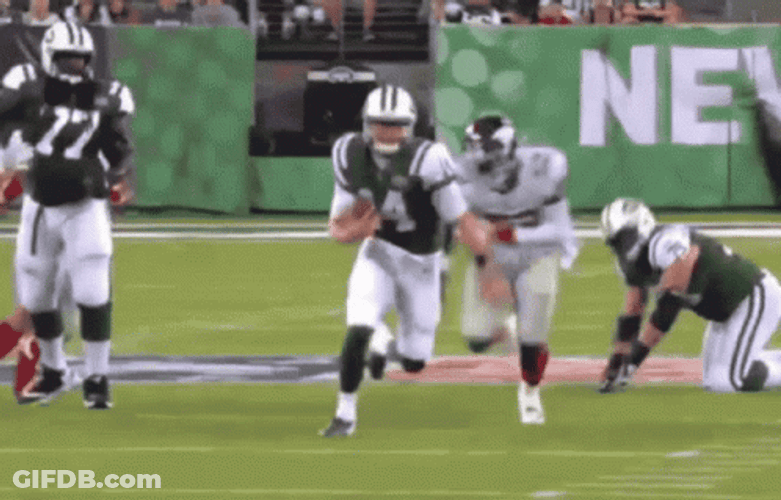 Sam Darnold Running With The Ball GIF