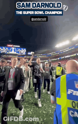Sam Darnold Super Bowl Champion GIF
