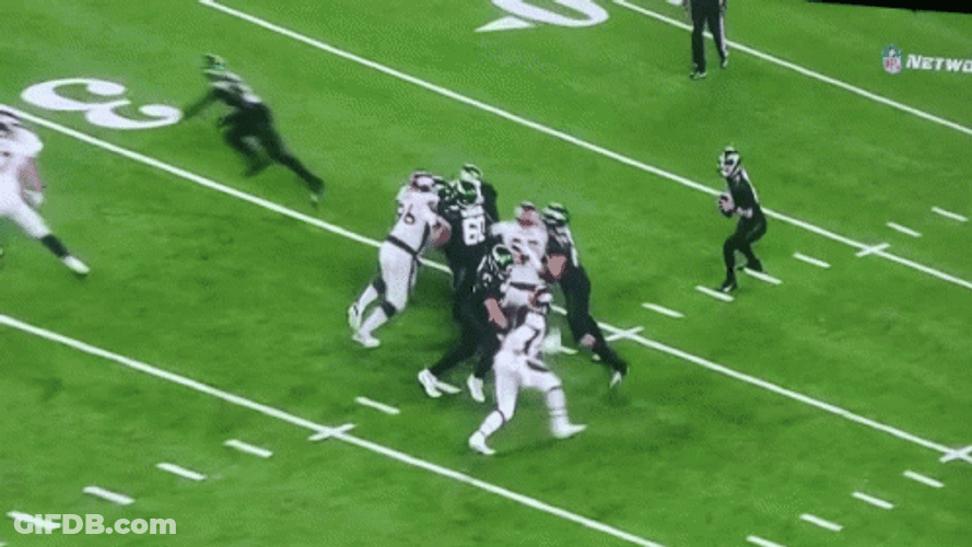 Sam Darnold Tackled In Field GIF