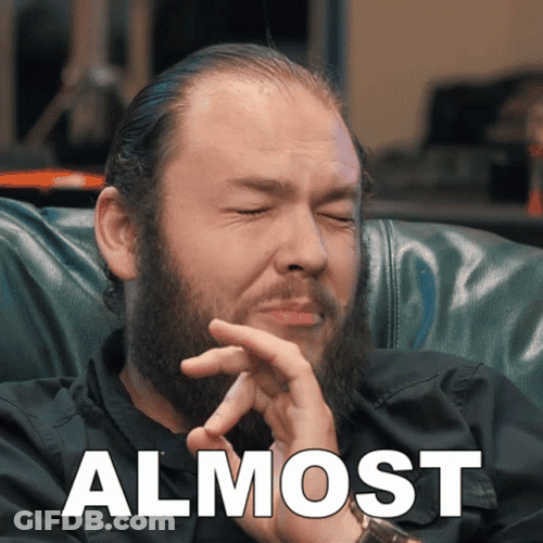 Sam Gorski Says Almost GIF