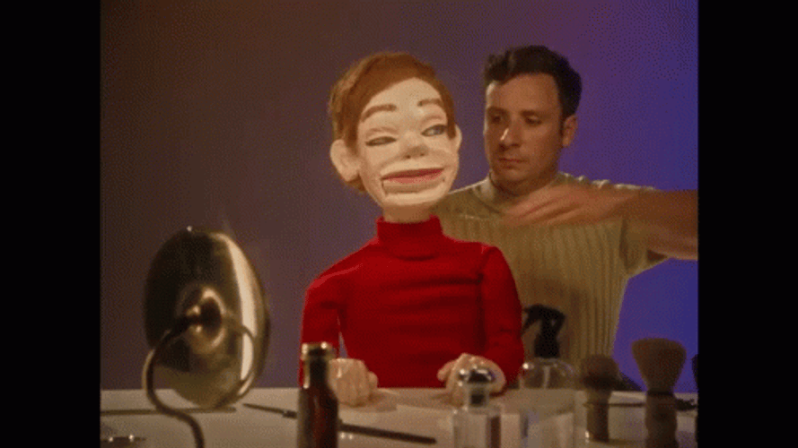 Sam Halliday Two Puppet Choke GIF