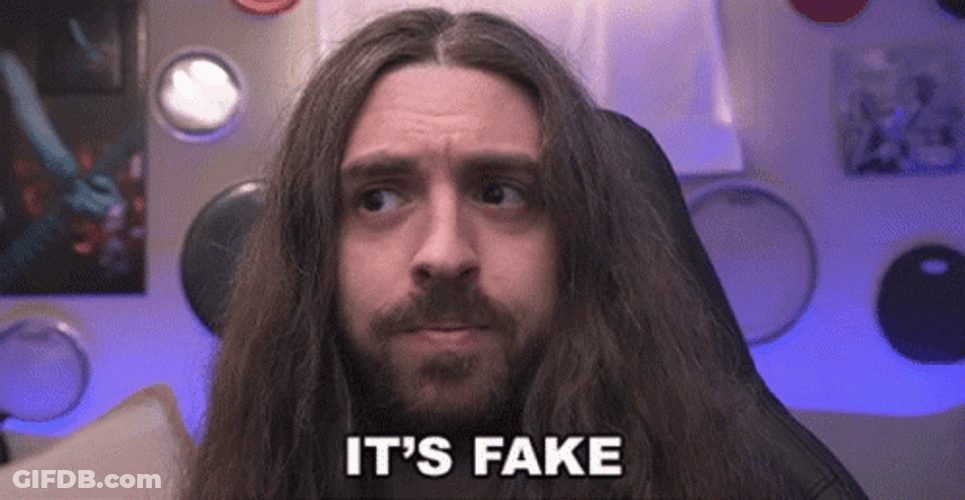 Sam Paulicelli Staged It's Fake GIF