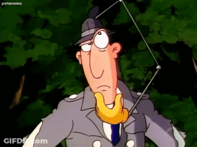 Sam Ponder Inspector Gadget Touch Chin GIF