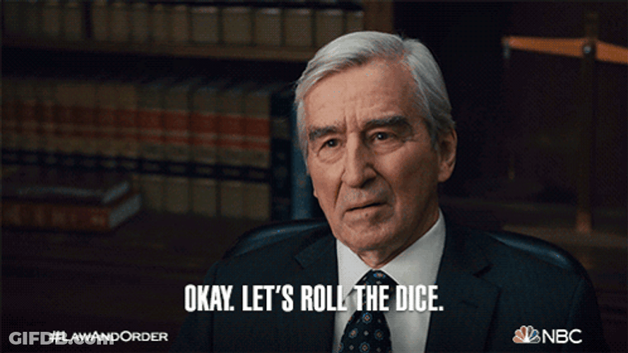 Sam Waterston Lets Roll GIF