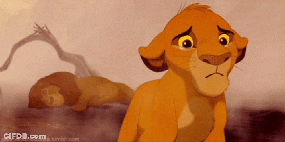 Samba Cried On His Father's Death GIF