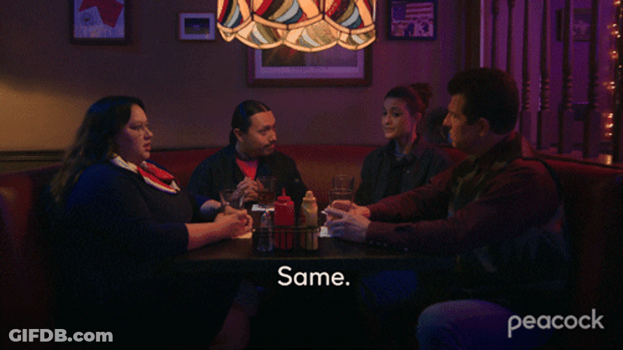 Same Group Approval Dinner Table GIF