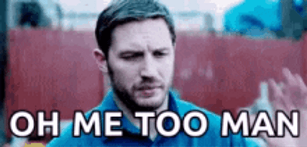 Samesies Me Too Tom Hardy GIF