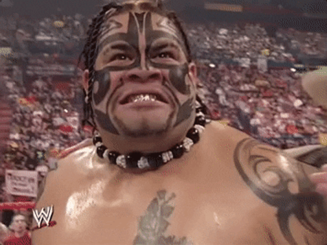 Samoa Wrestler Umaga GIF