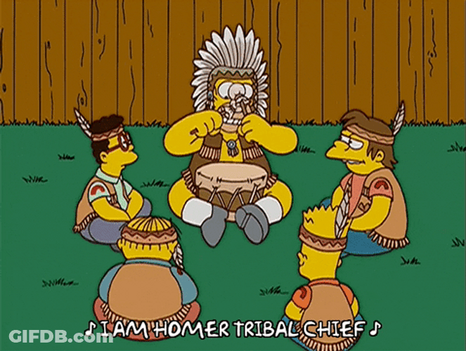 Samson I Am Home Tribal Chief GIF
