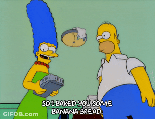 Samsons Baked Some Spinning Banana Bread GIF