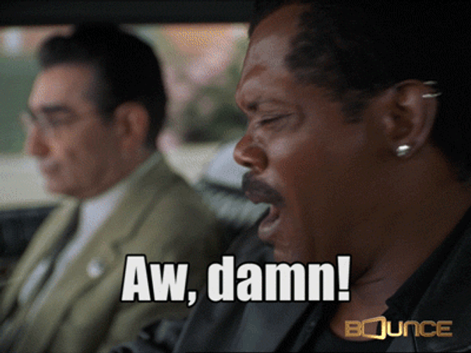 Samuel Jackson Disgusted On Stinky Eugene Levy GIF