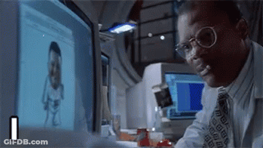 Samuel Jackson Hacking Screen Hate This GIF
