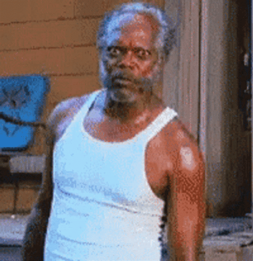 Samuel L Jackson Crackhead Face GIF