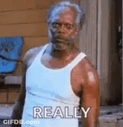Samuel L Jackson Old Man Really GIF