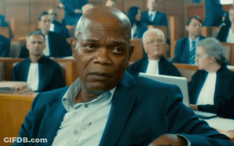 Samuel L Jackson Wink Eyes GIF