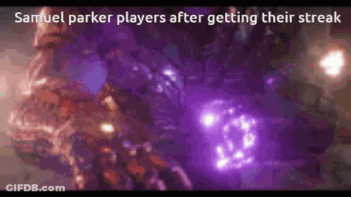 Samuel Parker Players After Getting Their Streak In A Video GIF