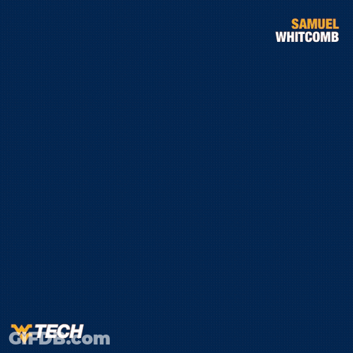 Samuel Whitcomb In Blue Tank Top With Tiger GIF
