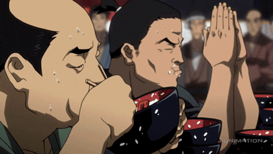Samurai Champloo Eating Contest GIF