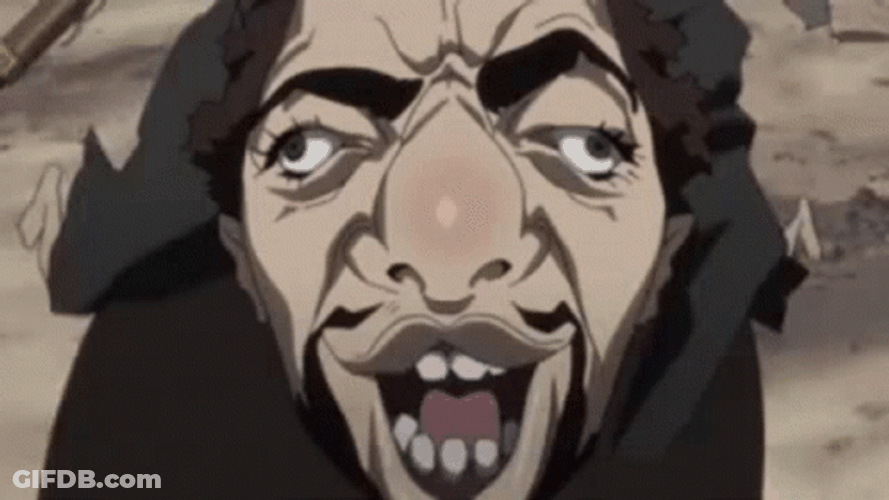 Samurai Champloo Funny Donkey Face GIF