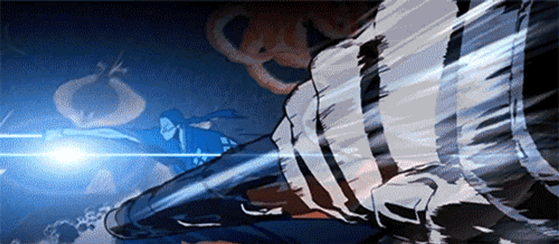 Samurai Champloo Jin Sword Skills Compilation GIF