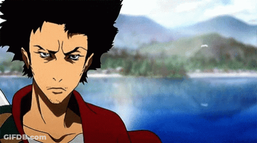 Samurai Champloo Mugen Intense Stare GIF