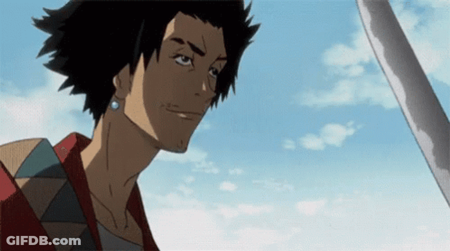 Samurai Champloo Mugen Passive Reaction GIF