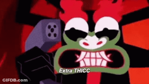 Samurai Jack Cartoon Holding Gun And Screaming GIF