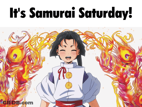 Samurai Saturday Poster GIF