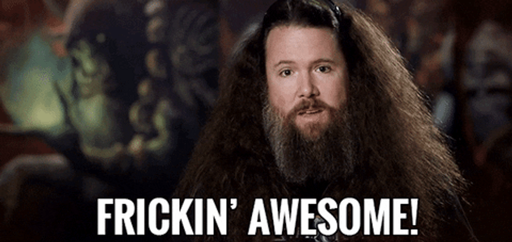 Samwise Didier Frickin' Awesome GIF