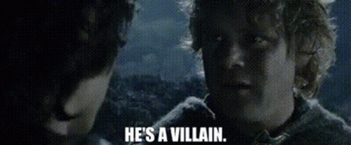 Samwise Gamgee Hes A Villain GIF