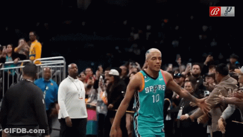 San Antonio Spurs Jeremy Sochan GIF