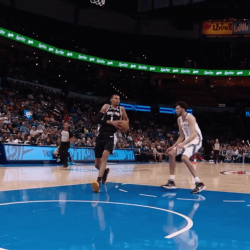 San Antonio Spurs Wemby Dunk GIF