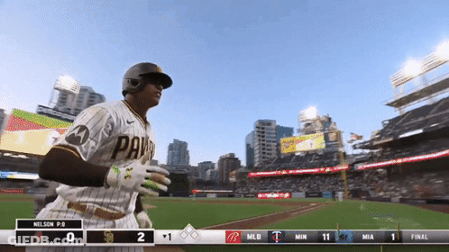 San Diego Padres Baseball Player Walking GIF