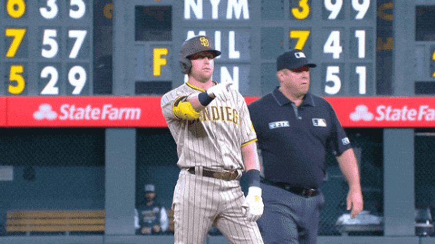 San Diego Padres Head Tilt Shaking GIF