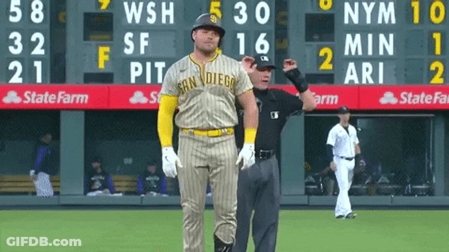 San Diego Padres Homerun Dance GIF