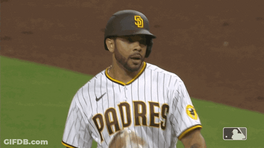 San Diego Padres Tommy Pham Hand Signal GIF