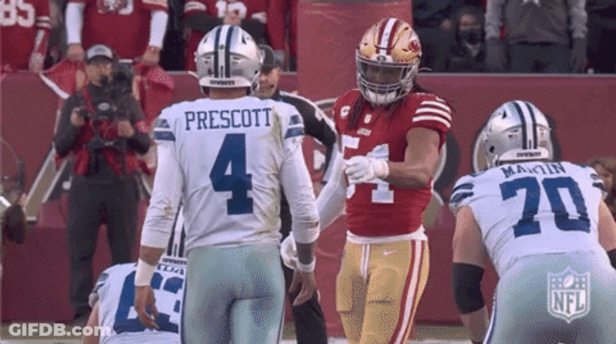 San Francisco Niners Heated Game GIF