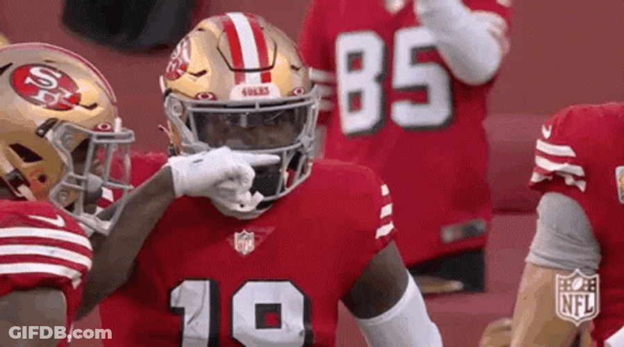 San Francisco Niners Team Work GIF