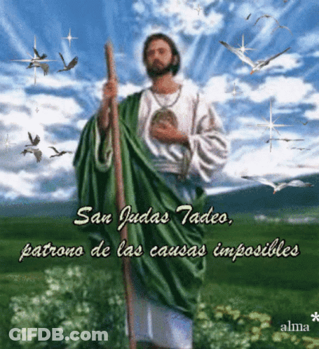 San Judas Tadeo Patrono De Las Causas Imposibles GIF