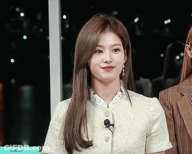 Sana Cute Hi Greeting GIF