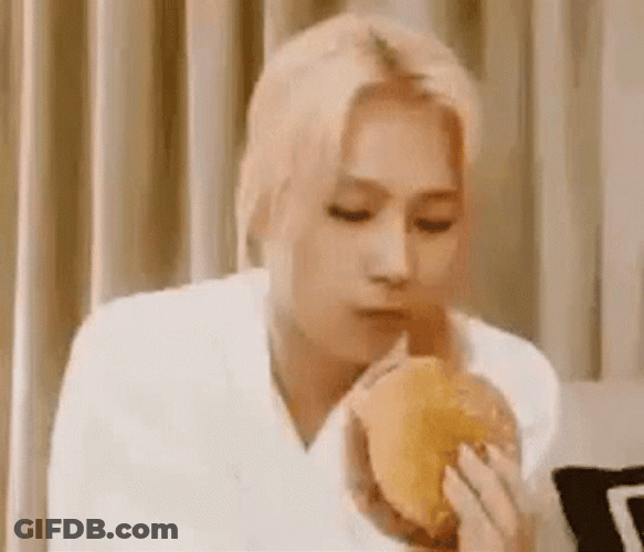 Sana Enjoys Whataburger GIF