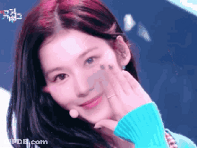 Sana Peace Out Hand Wave GIF