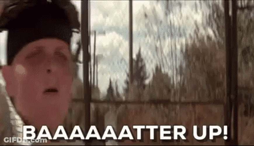 Sandlot Scream Batter Up GIF