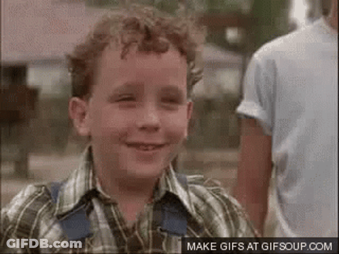 Sandlot Tommy Repeat Timmons Fake Smile GIF