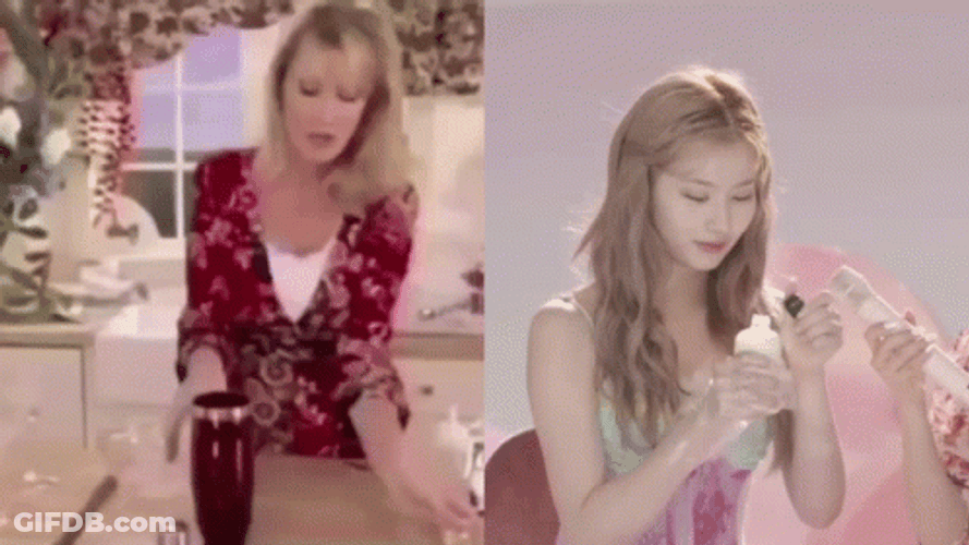 Sandra And Sana Twice Two Shots Of Vodka GIF
