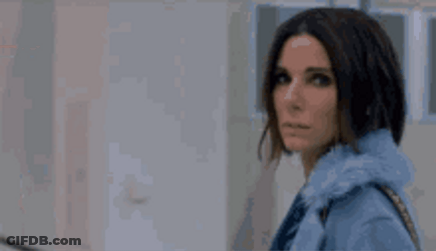 Sandra Bullock Running Away GIF