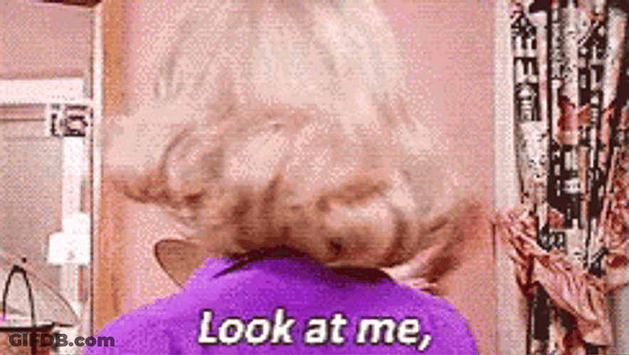 Sandra Dee Look At Me And My Hair GIF