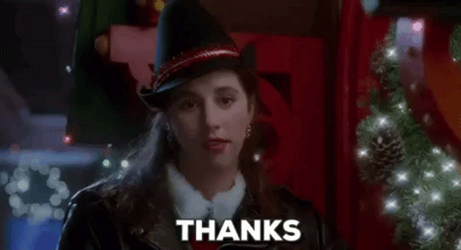Sandra Smirk Thanks GIF