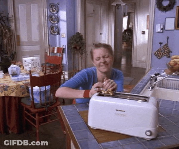 Sandwich Maker Cheesy Blowout GIF