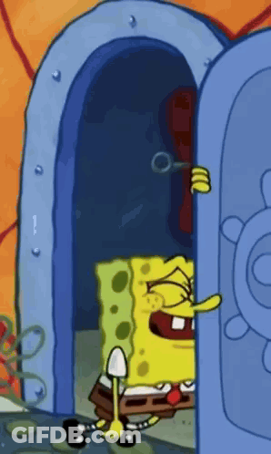 Sandy Cheeks Smiling With Flower In Hair GIF